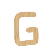 Wood Texture Alphabet png