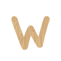 Wood Texture Alphabet png