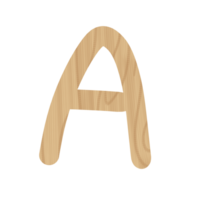 Holz Textur Alphabet png