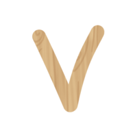 Wood Texture Alphabet png