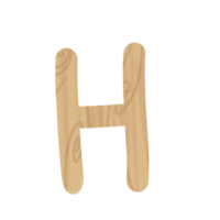 Wood Texture Alphabet png