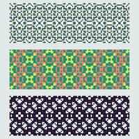 set of geometric patterns for the web vector