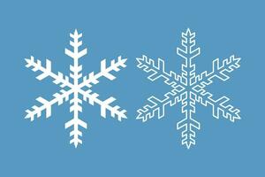 crystal snowflake element isolated icon outline design winter holiday vector illustration