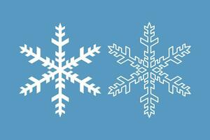 crystal snowflake element isolated icon outline design winter holiday vector illustration