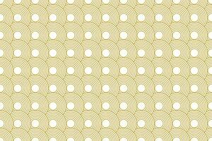 seamless abstract gold luxury pattern strip circle background with geometric line vector design