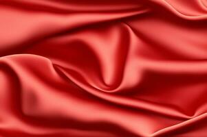 red silk satin texture background photo