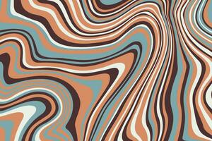 Abstract psychedelic groovy background. vector