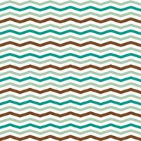 Abstract seamless geometric pattern with horizontal line zigzag. Green tone background. vector
