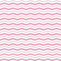 Abstract seamless geometric pattern with horizontal line zigzag. Sweet pink. vector