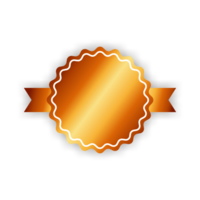 oro sello etiqueta png