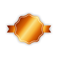 oro sello etiqueta png