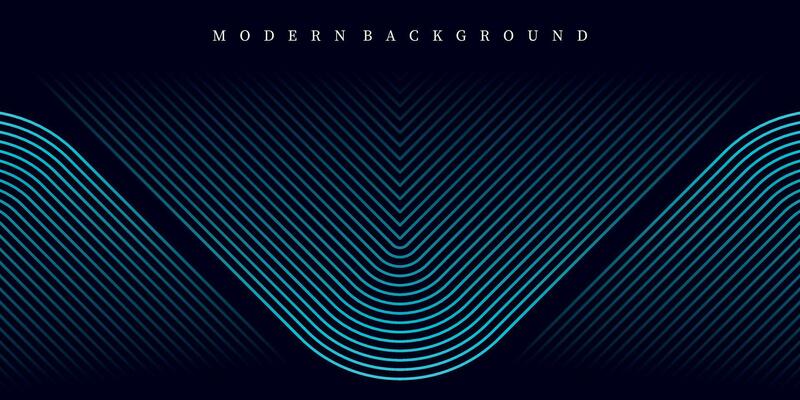 Simple blue abstract background with geometric lines