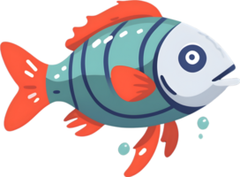 ai generiert Fisch Clip Art png