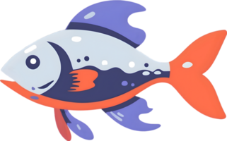 AI generated fish clipart png