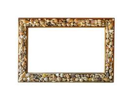 photo frame made from different shells