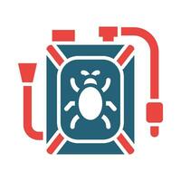 Pesticide Vector Glyph Two Color Icon For Personal And Commercial Use.