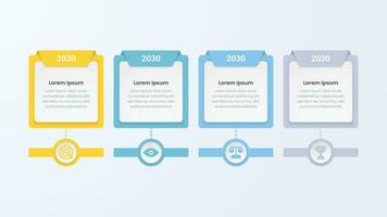 Infographic design template, Timeline Infographic, Process Infographic, Steps Infographic vector