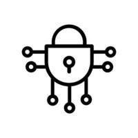 Internet seguridad icono vector. antivirus ilustración signo. proteccion símbolo o logo. vector