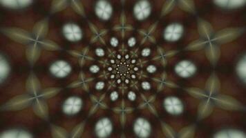 Mandala 3D Kaleidoscope seamless loop Psychedelic Trippy Futuristic Traditional Tunnel Pattern for Consciousness Meditation Background Video Relaxing Ethnic Colorful pattern Chakra Kundalini Yoga