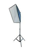 Single lamp photo light softbox set photographic equipment on tripod