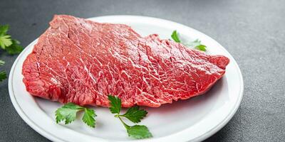 raw meat beef fresh veal delicious healthy eating cooking appetizer meal food snack on the table copy space photo