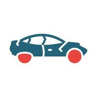 Car Vector Glyph Two Color Icon For Personal And Commercial Use.