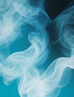 AI generated Color paint smoke splashes. Flows of magic dust with glitter particles and sparkles. Vector realistic set of flowing color clouds of fog or steam photo