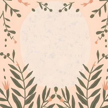 AI generated hand drawn abstract background photo