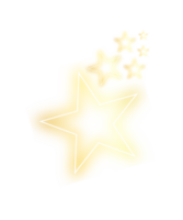 golden Star auf ein Weiß Hintergrund png