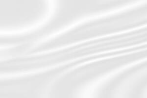 AI generated Linen canvas texture in perfect white color for your home design. photo