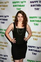 LOS ANGELES - OCT 21  Jennifer Stone arriving at Taylor Spreitlers 18th Birthday Party at the Crimson on October 21, 2011 in Los Angeles, CA photo