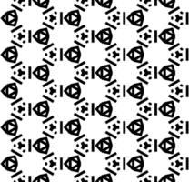 Preto desatado abstrato padronizar. sobreposição para fundo e pano de fundo. ornamental Projeto. png gráfico ilustração com transparente fundo.