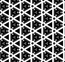 Black seamless abstract pattern. Overlay for background and backdrop. Ornamental design. PNG graphic illustration with transparent background.