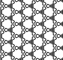 Black seamless abstract pattern. Overlay for background and backdrop. Ornamental design. PNG graphic illustration with transparent background.