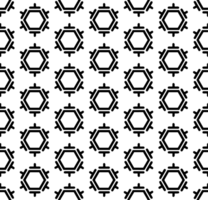 Black seamless abstract pattern. Overlay for background and backdrop. Ornamental design. PNG graphic illustration with transparent background.