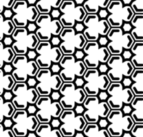 Black seamless abstract pattern. Overlay for background and backdrop. Ornamental design. PNG graphic illustration with transparent background.