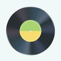 realistic vinyl record 01 vector