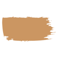 brown ink paint brush stroke png