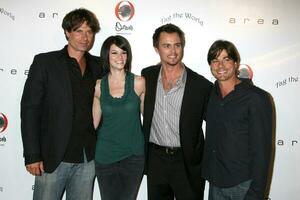 Patrick Muldoon Rachel Melvin Darin Brooks  Bryan Datillo arriving at the PreEmmy Nominee Party hosted by Darin Brooks benefiting Tag the World at Area Club in Los Angeles CA June 13 2008 photo