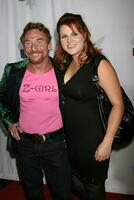 Danny Bonaduce  Date Anna arriving at The Realiity Awards at the Avalon Theater in Los Angeles CA on September 24 2008 photo