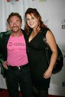 Danny Bonaduce  Date Anna arriving at The Realiity Awards at the Avalon Theater in Los Angeles CA on September 24 2008 photo