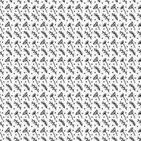 Christmas pattern in doodle style. dark line on a white background. Vector illustration.