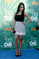 Vanessa Hudgens arriving at the Teen Choice Awards 2008 at the Universal Ampitheater at Universal Studios in Los Angeles CA August 3 2008 photo