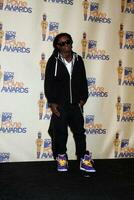 pequeño Wayne en el prensa habitación de el 2009 mtv película premios en universal ciudad California en mayo 31 2009 foto