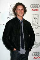 Zach Abel arriving at the 14th Annual Los Angeles Antiques Show Opening Night Preview Party Benefiting PS Arts at Barker Hanger in Santa Monica California on April 22 2009 photo