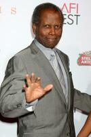 Sidney Poitier arriving at the Precious Based on the Novel Push by Sapphire Los Angeles Premiere Graumans Chinese Theater Los Angeles CA November 1 2009 photo