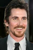 Christian Bale arriving at the Public Enemies Premiere at the Manns Village Theater in Westwood CA on June 23 2009 photo