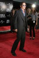 Johnny Depp arriving at the Public Enemies Premiere at the Manns Village Theater in Westwood CA on June 23 2009 photo
