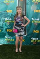 Jennettte McCurdy arriving at the Teen Choice Awards 2009 at Gibson Ampitheater at Universal Studios Los Angeles CA on August 9 2009 photo