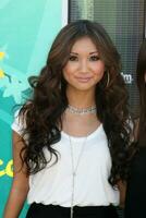 Brenda Song arriving at the Teen Choice Awards 2009 at Gibson Ampitheater at Universal Studios Los Angeles CA on August 9 2009 photo